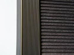 F-профиль для террасной доски MasterDeck  алюминиевый анодир. Бронза, 30*58,5*3800мм, шт картинка