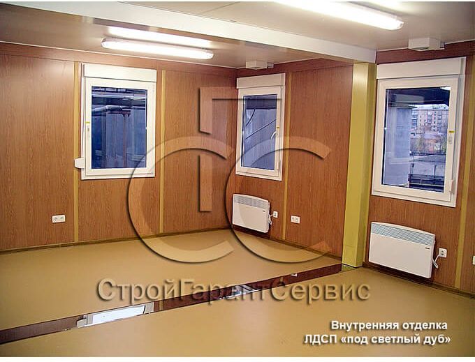 Внутренняя отделка Контейнер офисно-бытовой CONTAINEX 20-ти футовый Внутренняя отделка Контейнер офисно-бытовой CONTAINEX 20-ти футовый