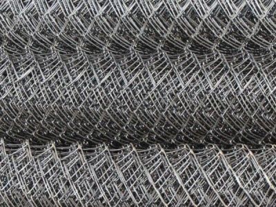 Сетка плетеная оцинкованная "рабица" 50х50 Д-2,5 (рул 1,5*10 м) фото